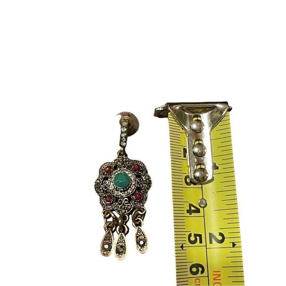 NWOT Turkish design set chain necklace and dangle earrings - Picture 9 of 9